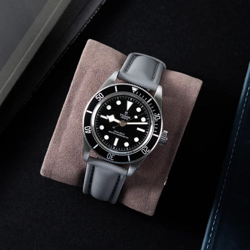 Artem Classic Sailcloth Watch Strap - Grey