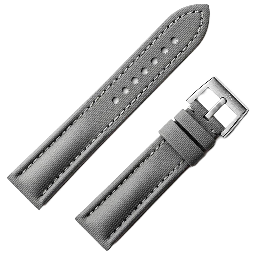 Artem Classic Sailcloth Watch Strap - Grey