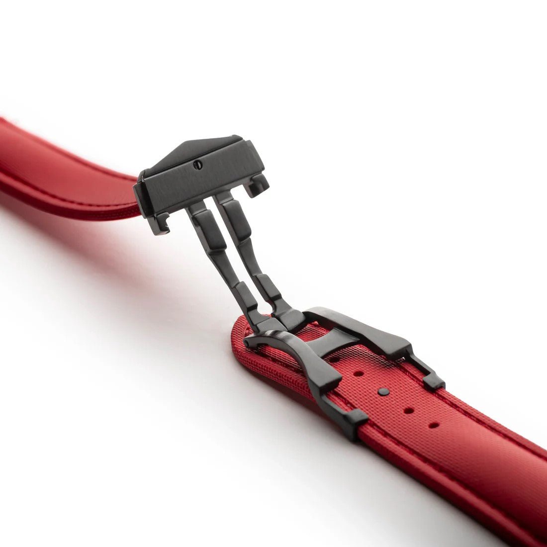 Artem Loop-Less HydroFlex Sailcloth Watch Strap - Blood Moon