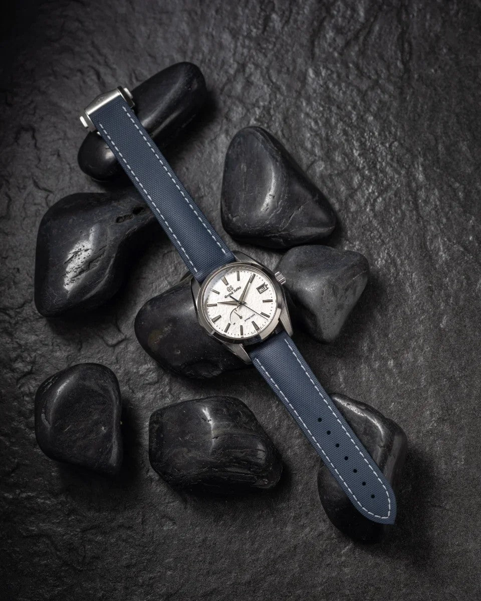 Artem Loop-Less HydroFlex Sailcloth Watch Strap - Cosmic Tide