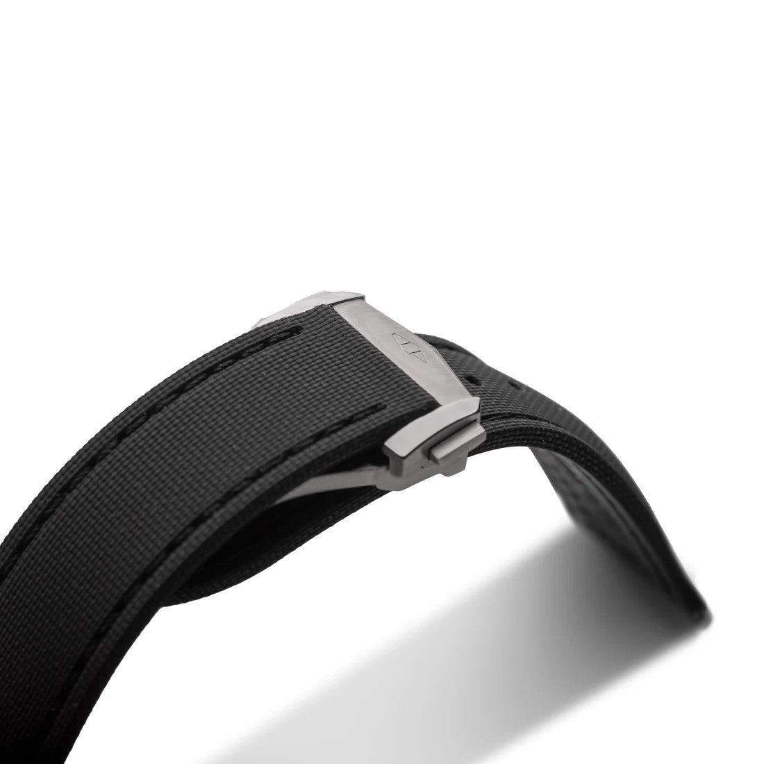 Artem Loop-Less HydroFlex Sailcloth Watch Strap - Dark Matter