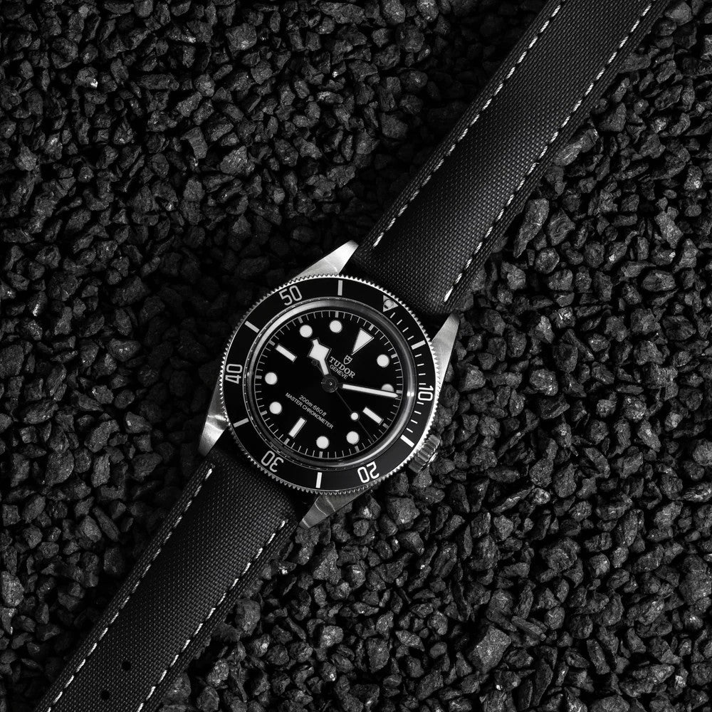 Artem Loop-Less HydroFlex Sailcloth Watch Strap - Event Horizon
