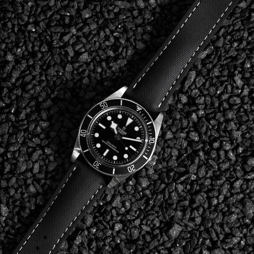 Artem Loop-Less HydroFlex Sailcloth Watch Strap - Event Horizon