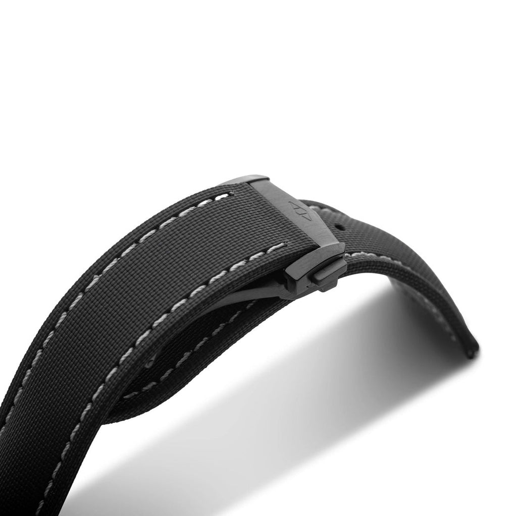 Artem Loop-Less HydroFlex Sailcloth Watch Strap - Event Horizon