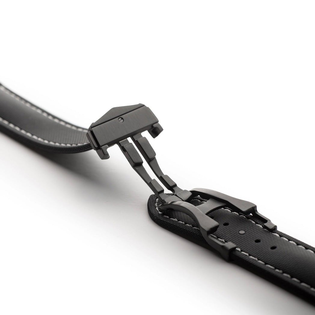 Artem Loop-Less HydroFlex Sailcloth Watch Strap - Event Horizon