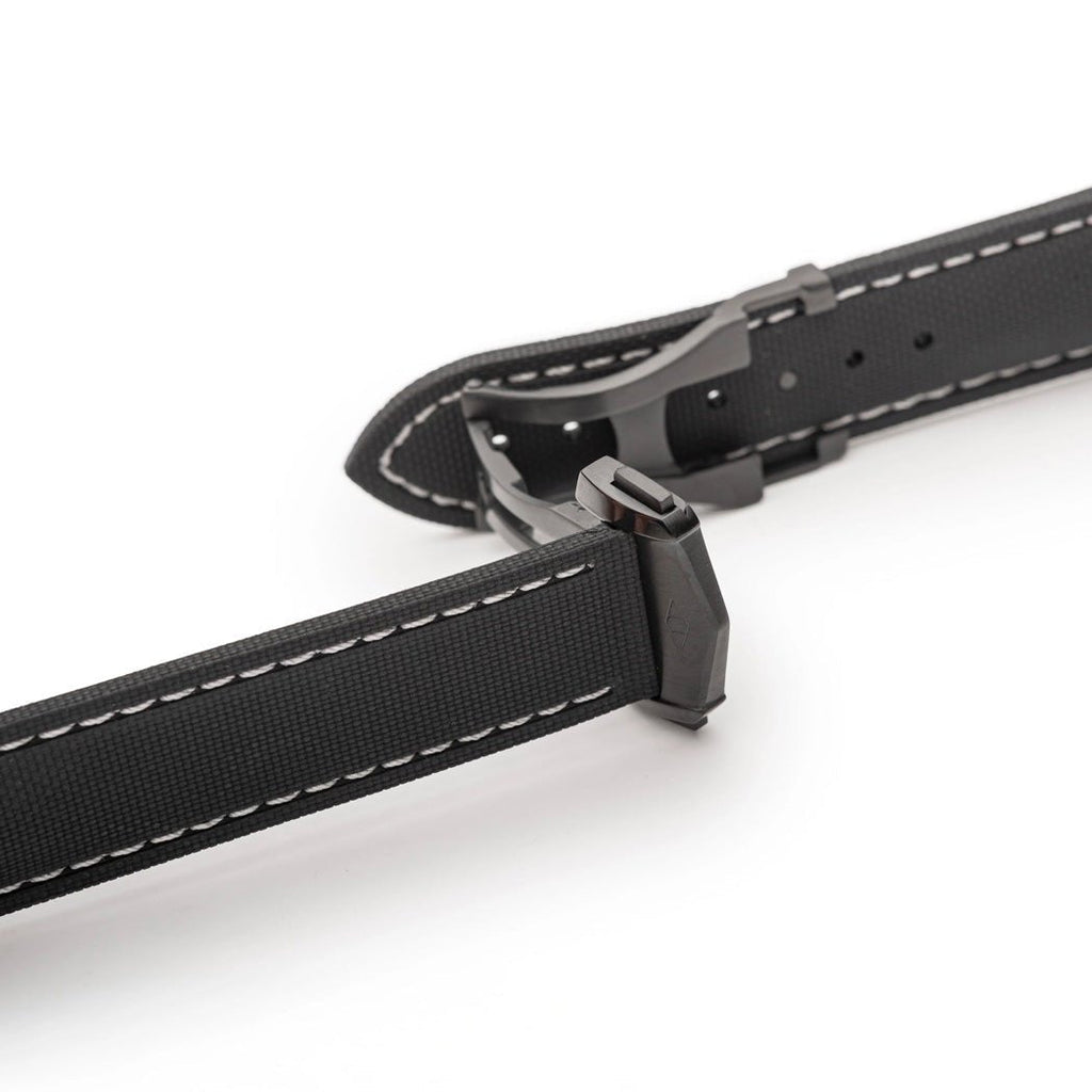 Artem Loop-Less HydroFlex Sailcloth Watch Strap - Event Horizon