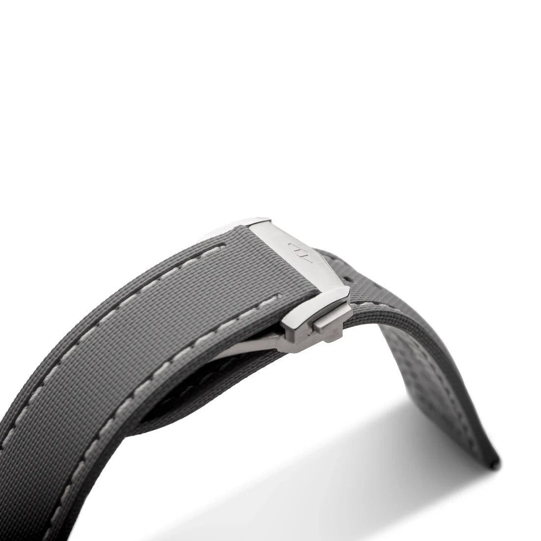 Artem Loop-Less HydroFlex Sailcloth Watch Strap - Lunar Ash