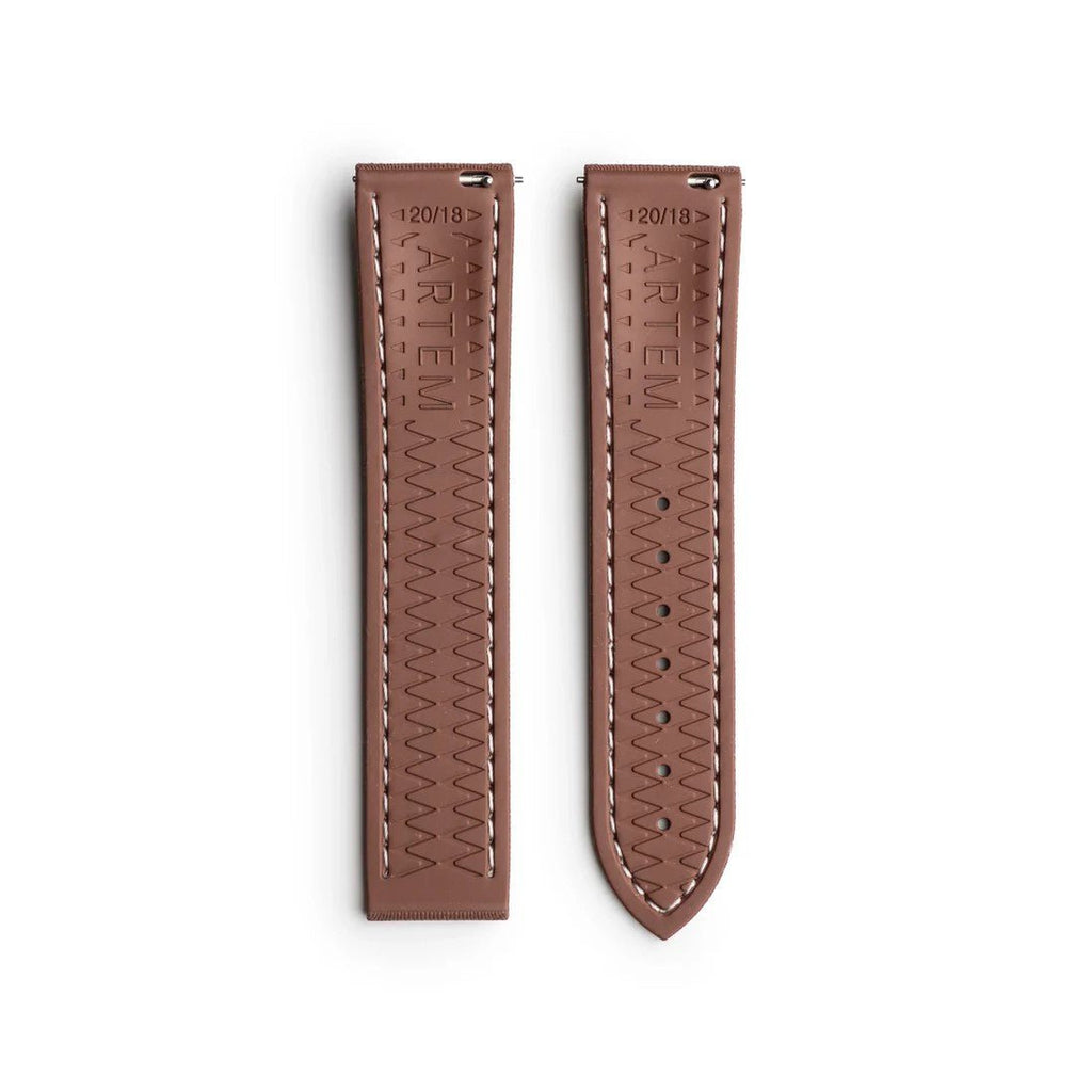 Artem Loop-Less HydroFlex Sailcloth Watch Strap - Nebula Dust