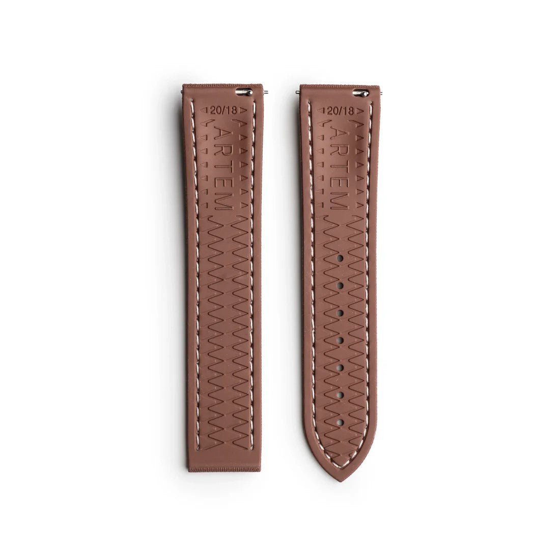 Artem Loop-Less HydroFlex Sailcloth Watch Strap - Nebula Dust