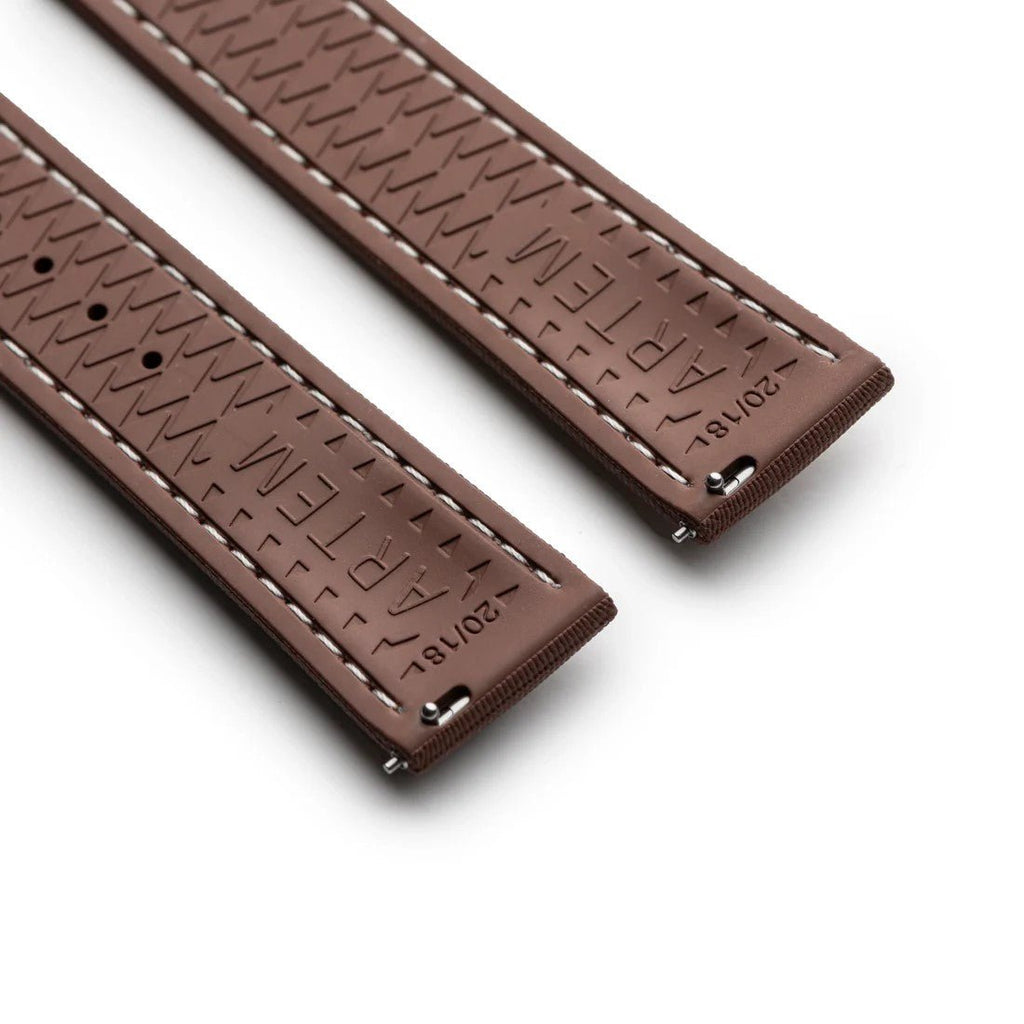 Artem Loop-Less HydroFlex Sailcloth Watch Strap - Nebula Dust
