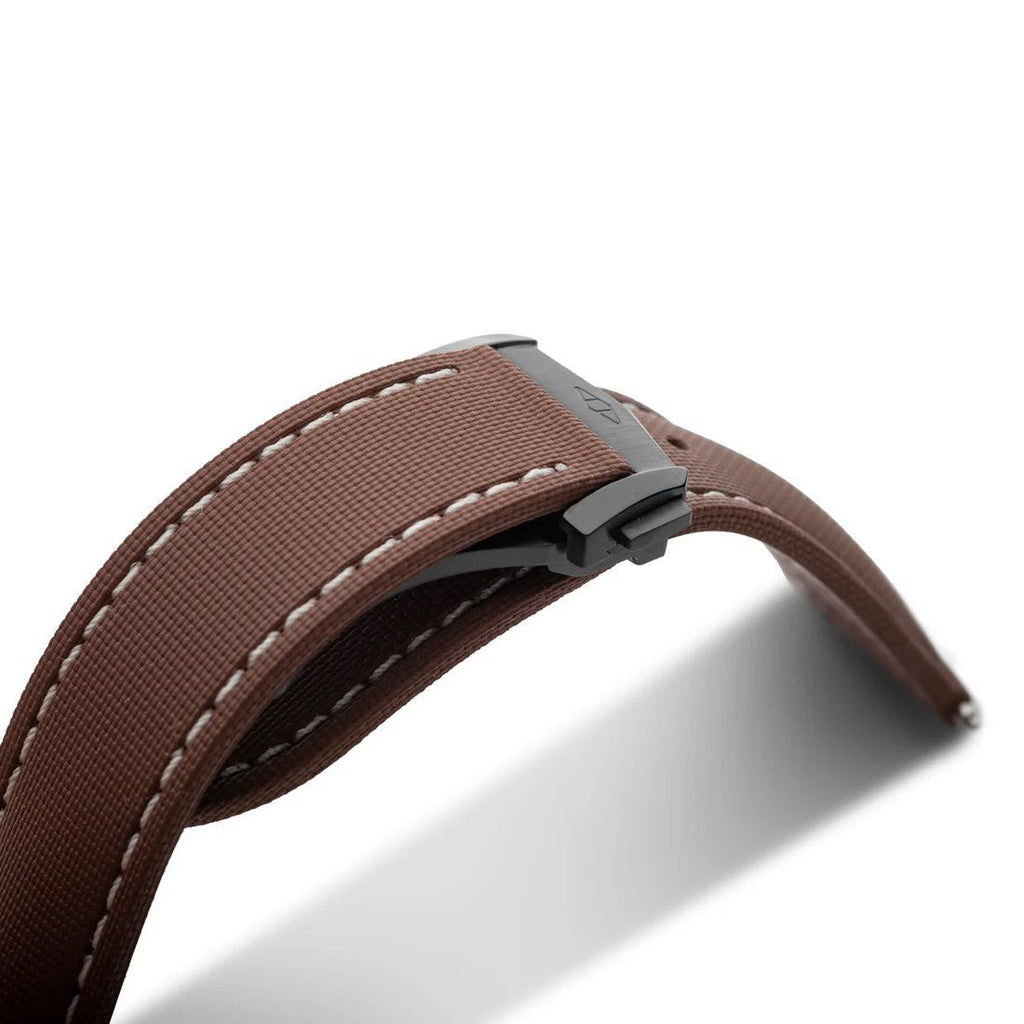 Artem Loop-Less HydroFlex Sailcloth Watch Strap - Nebula Dust