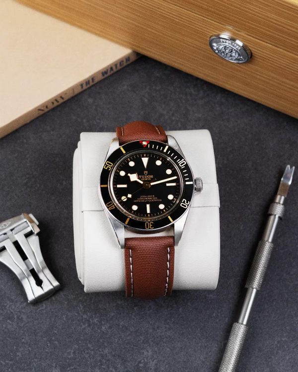 Artem Loop-Less HydroFlex Sailcloth Watch Strap - Nebula Dust