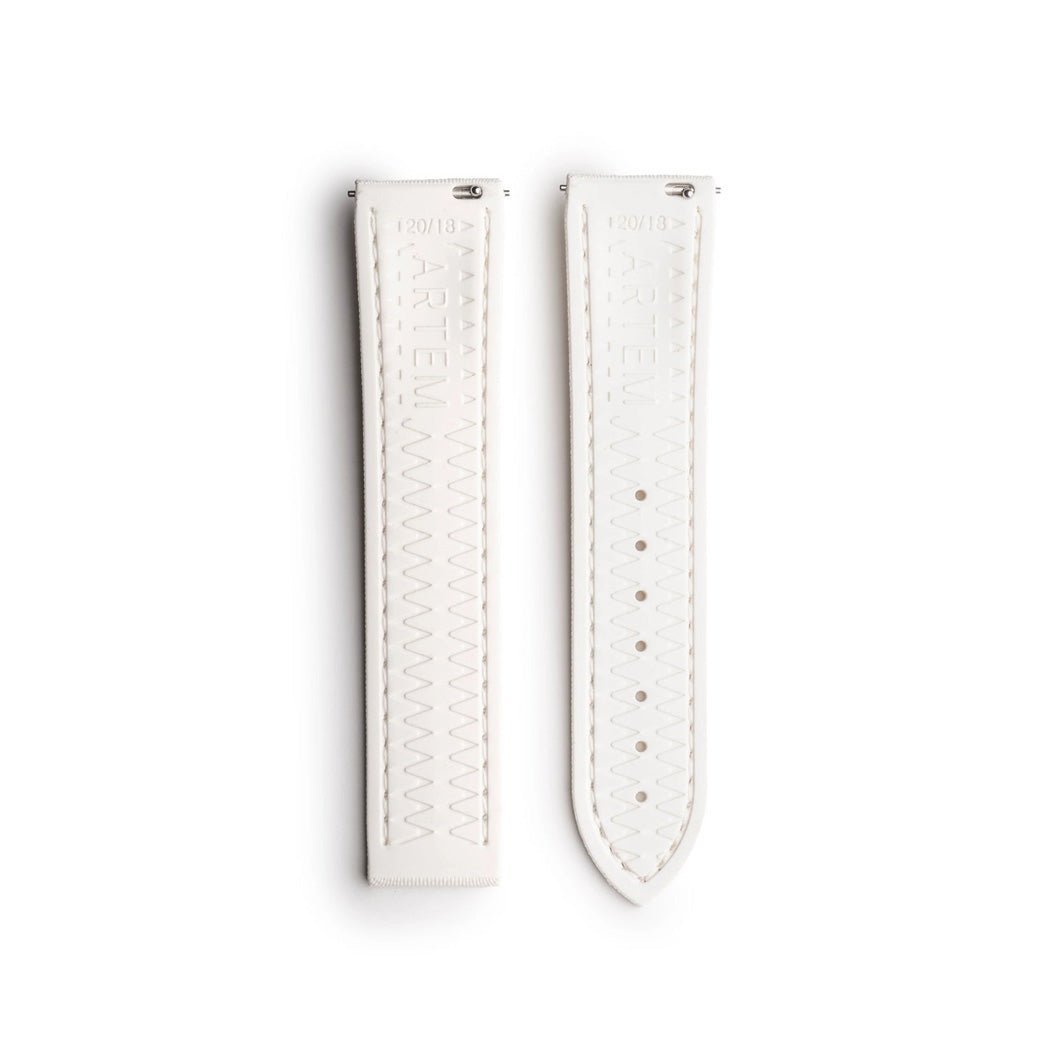 Artem Loop-Less HydroFlex Sailcloth Watch Strap - Nova Light